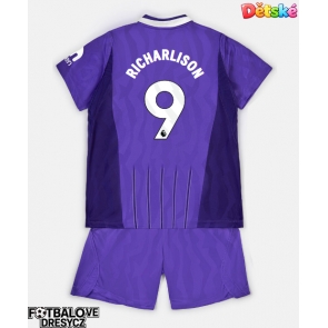 Tottenham Hotspur Richarlison #9 Dětské Alternativní dres komplet 2026-27 Krátký Rukáv (+ trenýrky)